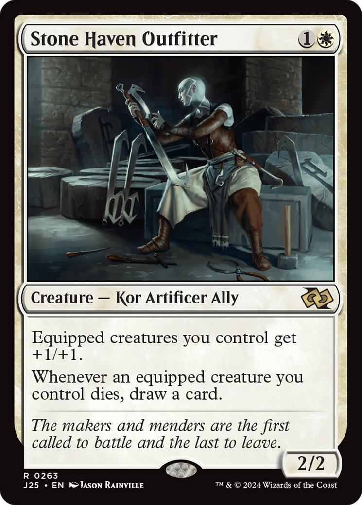 Aparelhadora do Refúgio de Pedra / Stone Haven Outfitter - Magic: The Gathering - MoxLand