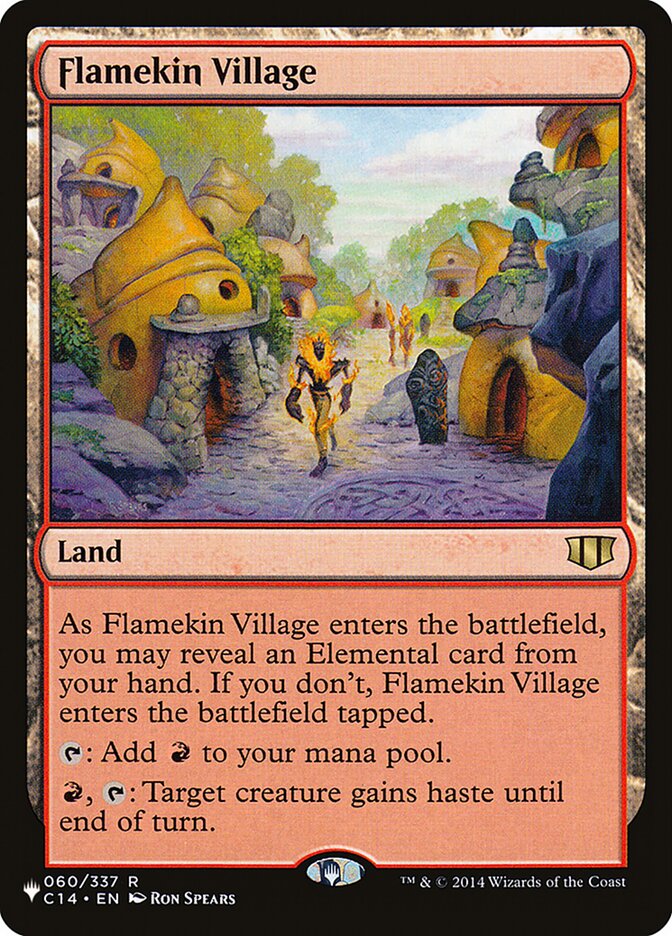 Flamekin Village - Magic: The Gathering - MoxLand