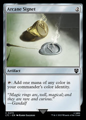 Sinete Arcano / Arcane Signet - Magic: The Gathering - MoxLand