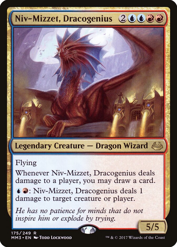 Niv-Mizzet, Dracogênio / Niv-Mizzet, Dracogenius - Magic: The Gathering - MoxLand
