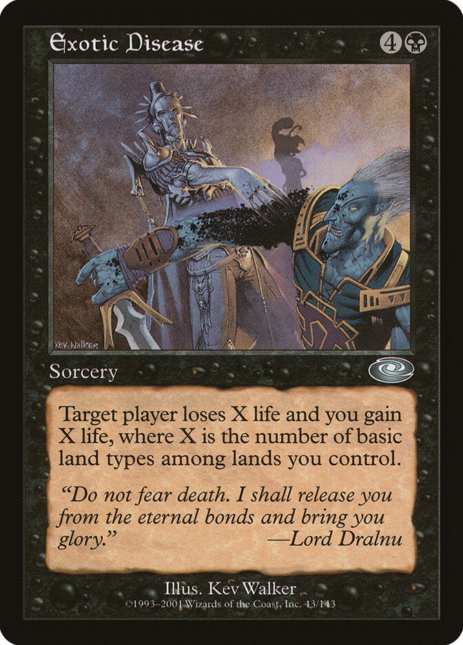 Doença Exótica / Exotic Disease - Magic: The Gathering - MoxLand