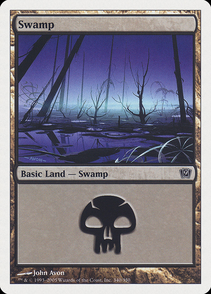 Pântano / Swamp - Magic: The Gathering - MoxLand