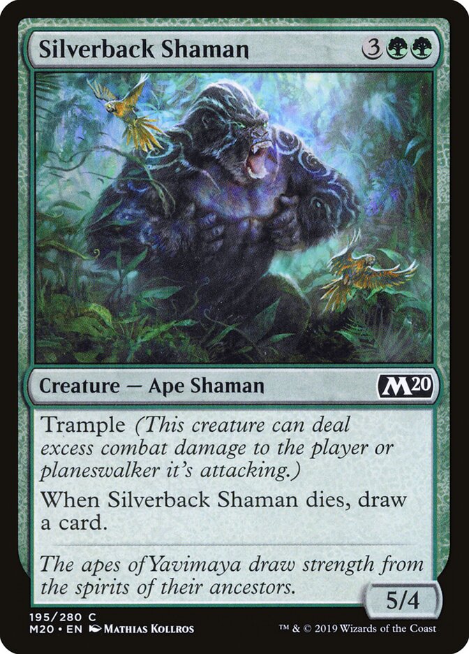 Xamã Dorso Prateado / Silverback Shaman - Magic: The Gathering - MoxLand