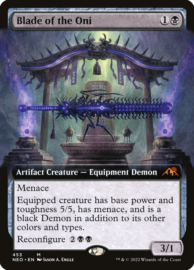 Lâmina dos Oni / Blade of the Oni - Magic: The Gathering - MoxLand