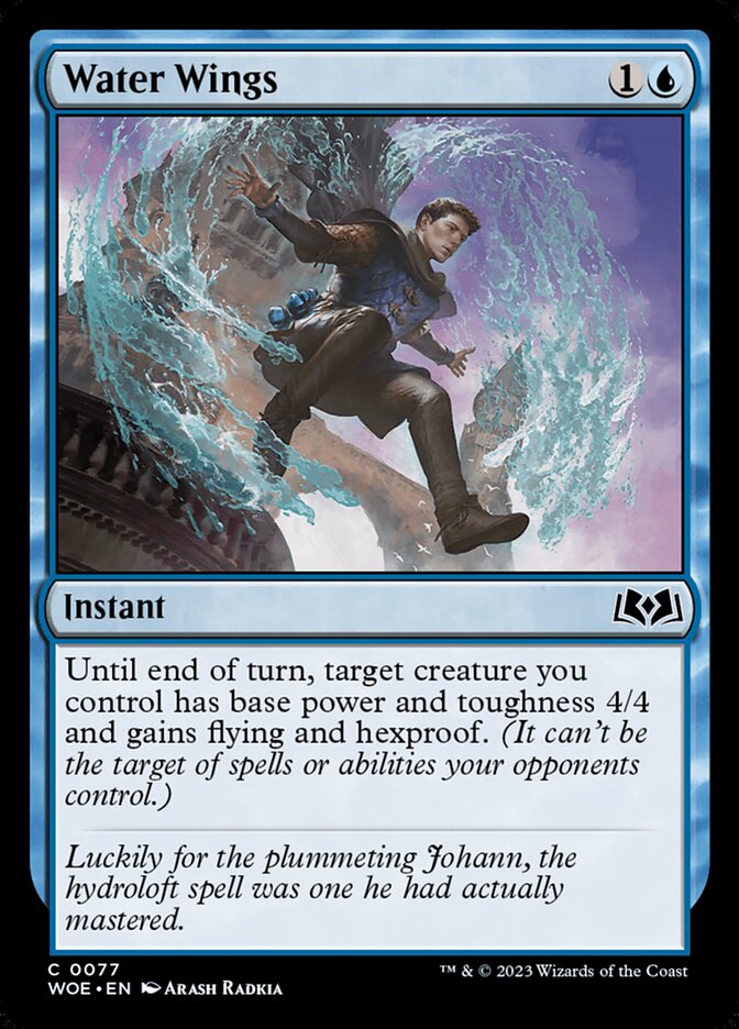 Asas de Água / Water Wings - Magic: The Gathering - MoxLand