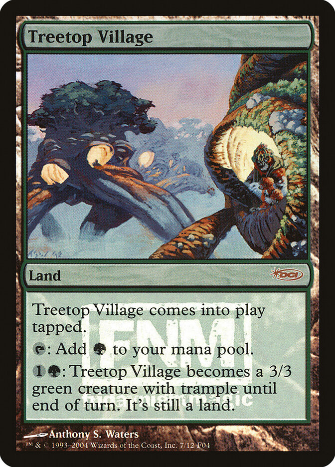 Aldeia nas Copas / Treetop Village - Magic: The Gathering - MoxLand