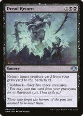 Retorno Aterrorizante / Dread Return - Magic: The Gathering - MoxLand