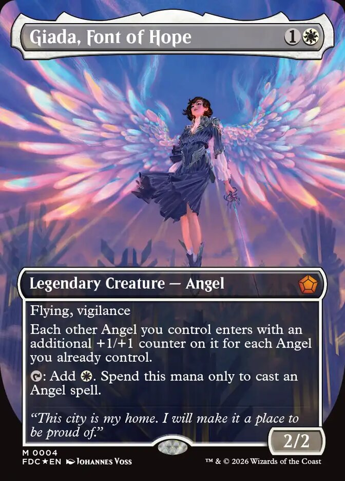 Giada, Fonte de Esperança / Giada, Font of Hope - Magic: The Gathering - MoxLand