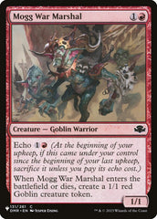 Marechal-de-guerra Mogg / Mogg War Marshal - Magic: The Gathering - MoxLand