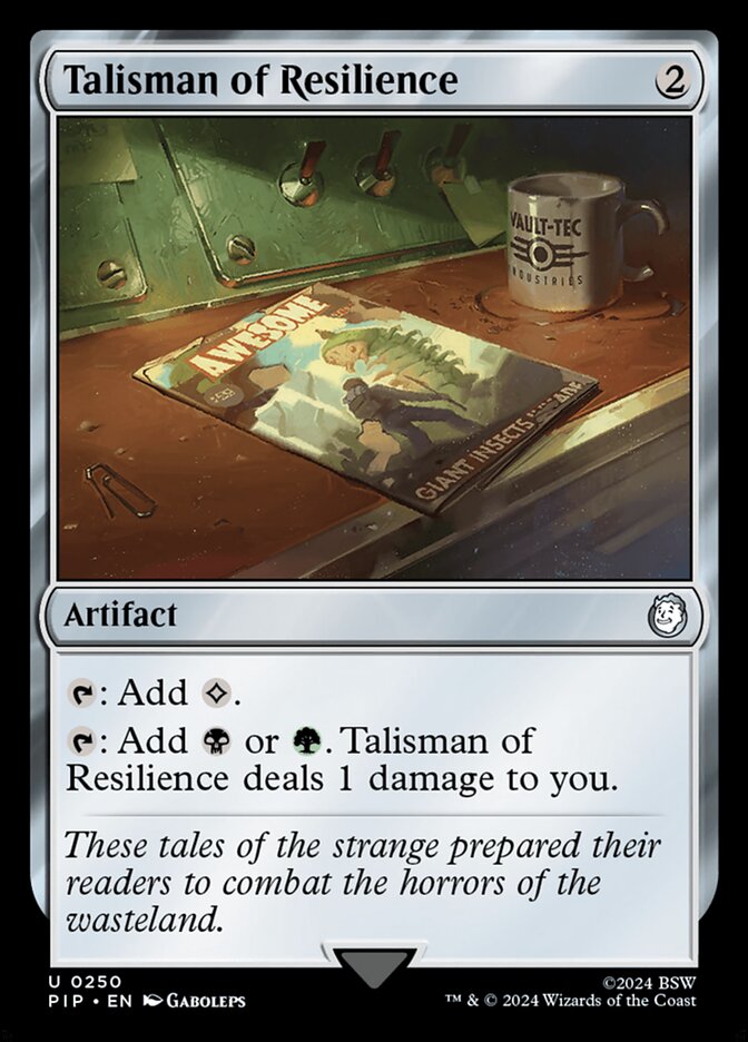 Talismã da Resiliência / Talisman of Resilience - Magic: The Gathering - MoxLand