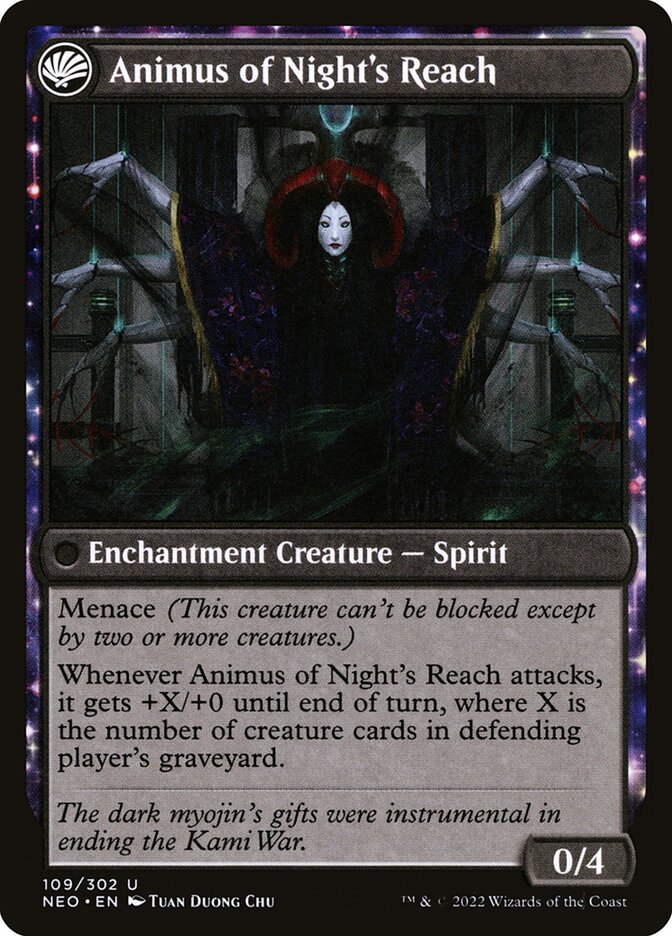 O Longo Alcance da Noite / The Long Reach of Night - Magic: The Gathering - MoxLand