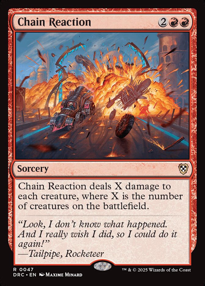 Reação em Cadeia / Chain Reaction - Magic: The Gathering - MoxLand