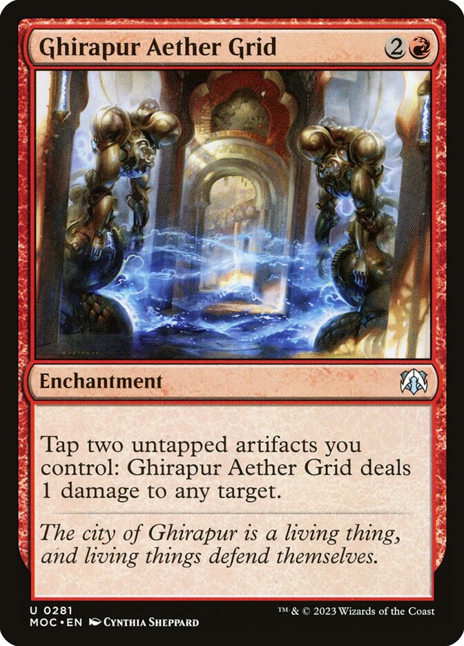 Grade de Éter de Ghirapur / Ghirapur Aether Grid - Magic: The Gathering - MoxLand