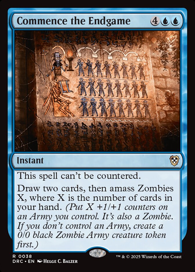 Iniciar Plano Final / Commence the Endgame - Magic: The Gathering - MoxLand