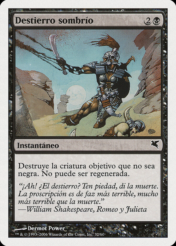 Banimento Sombrio / Dark Banishing - Magic: The Gathering - MoxLand