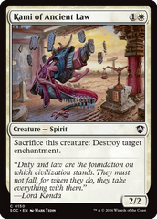 Kami da Lei Antiga / Kami of Ancient Law - Magic: The Gathering - MoxLand