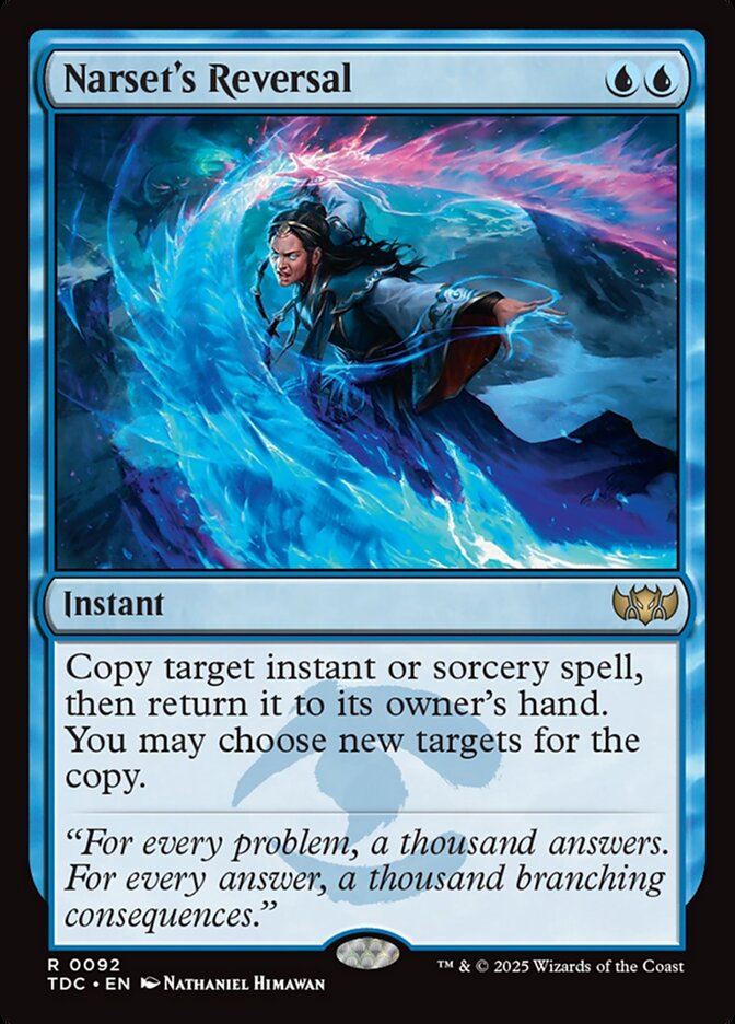 Reversão de Narset / Narset's Reversal - Magic: The Gathering - MoxLand