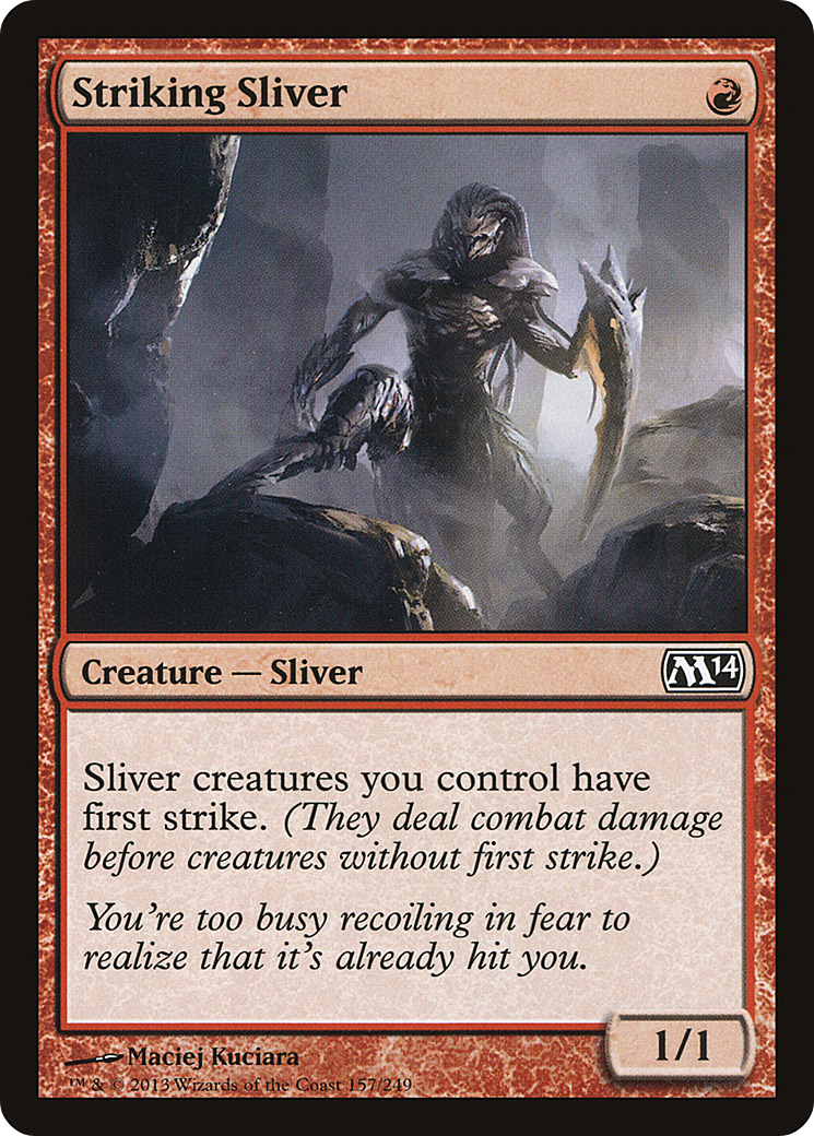 Fractius Golpeador / Striking Sliver - Magic: The Gathering - MoxLand