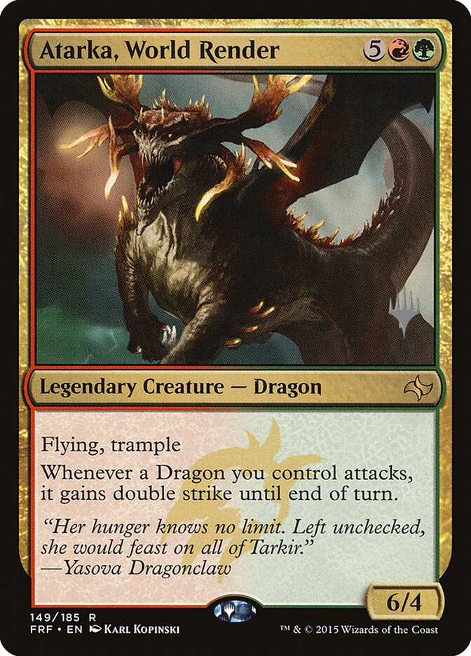 Atarka, Dissolvedora de Mundos / Atarka, World Render - Magic: The Gathering - MoxLand