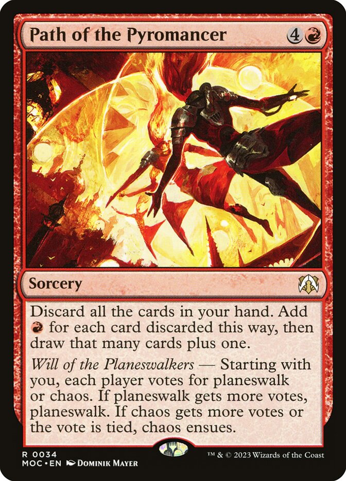 Caminho da Piromante / Path of the Pyromancer - Magic: The Gathering - MoxLand