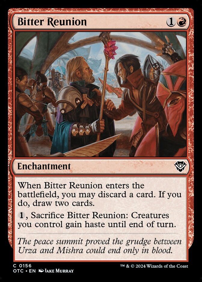 Reencontro Amargo / Bitter Reunion - Magic: The Gathering - MoxLand