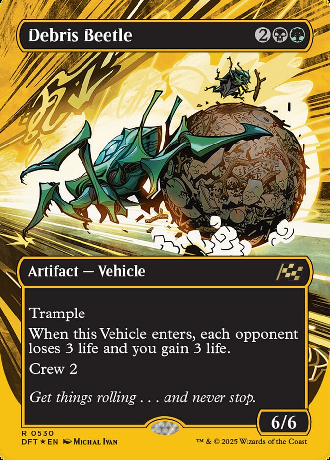 Besouro de Detritos / Debris Beetle - Magic: The Gathering - MoxLand