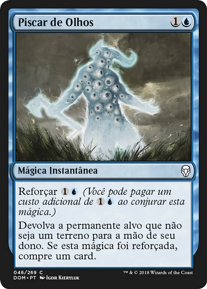 Piscar de Olhos / Blink of an Eye - Magic: The Gathering - MoxLand
