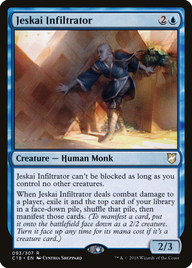 Infiltradora Jeskai / Jeskai Infiltrator - Magic: The Gathering - MoxLand