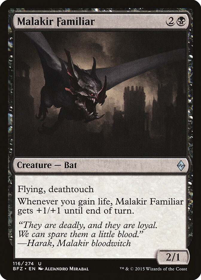 Familiar de Malakir / Malakir Familiar - Magic: The Gathering - MoxLand