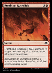 Deslizamento Ribombante / Rumbling Rockslide - Magic: The Gathering - MoxLand