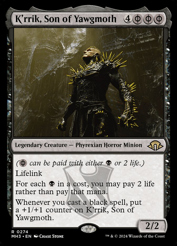 K'rrik, Filho de Yawgmoth / K'rrik, Son of Yawgmoth - Magic: The Gathering - MoxLand