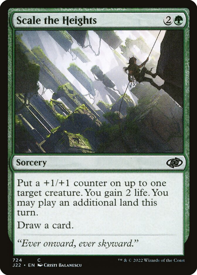 Escalar as Alturas / Scale the Heights - Magic: The Gathering - MoxLand