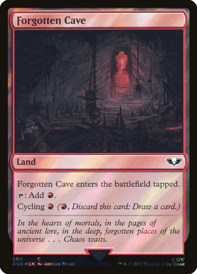 Caverna Esquecida / Forgotten Cave - Magic: The Gathering - MoxLand