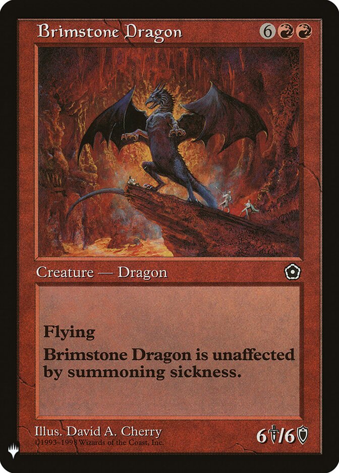 Brimstone Dragon - Magic: The Gathering - MoxLand