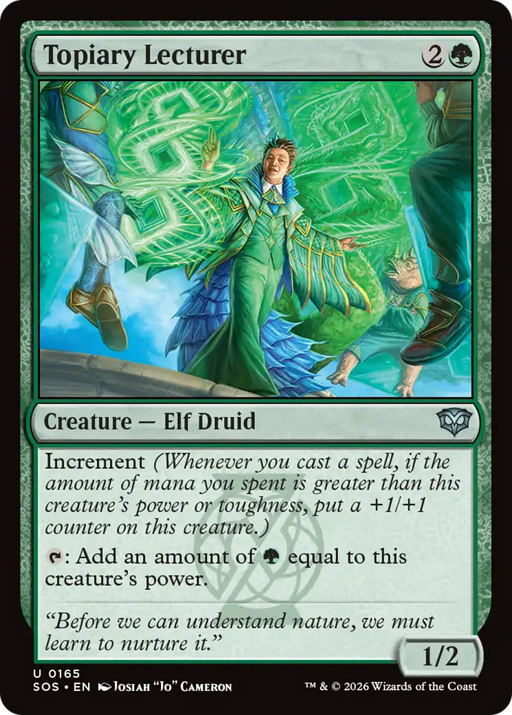Topiary Lecturer - Magic: The Gathering - MoxLand