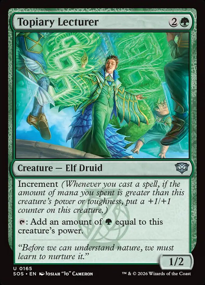 Topiary Lecturer - Magic: The Gathering - MoxLand
