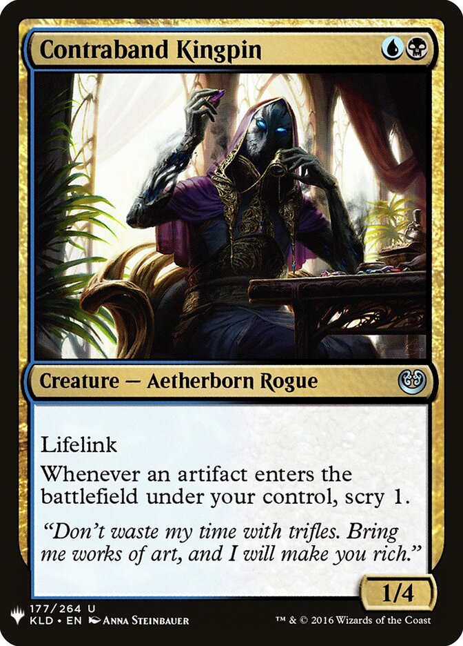 Chefão do Contrabando / Contraband Kingpin - Magic: The Gathering - MoxLand