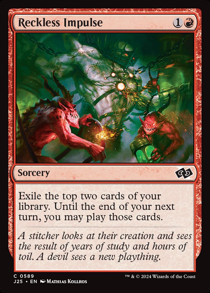 Impulso Temerário / Reckless Impulse - Magic: The Gathering - MoxLand