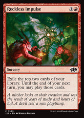 Impulso Temerário / Reckless Impulse - Magic: The Gathering - MoxLand