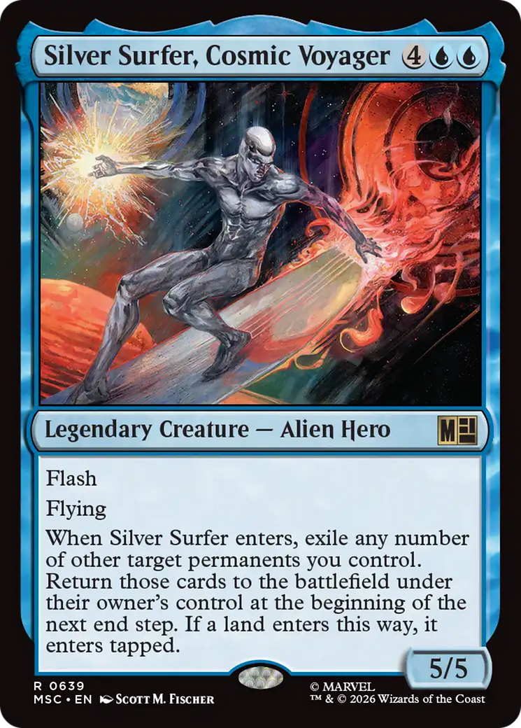 Silver Surfer, Cosmic Voyager - Magic: The Gathering - MoxLand