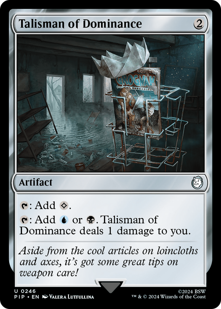 Talismã da Dominação / Talisman of Dominance - Magic: The Gathering - MoxLand
