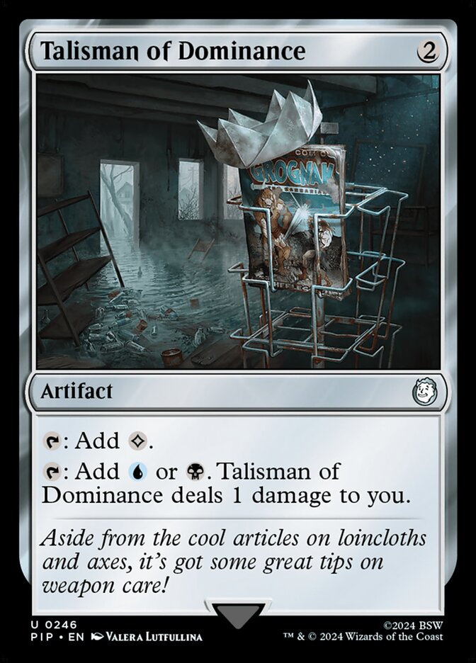 Talismã da Dominação / Talisman of Dominance - Magic: The Gathering - MoxLand