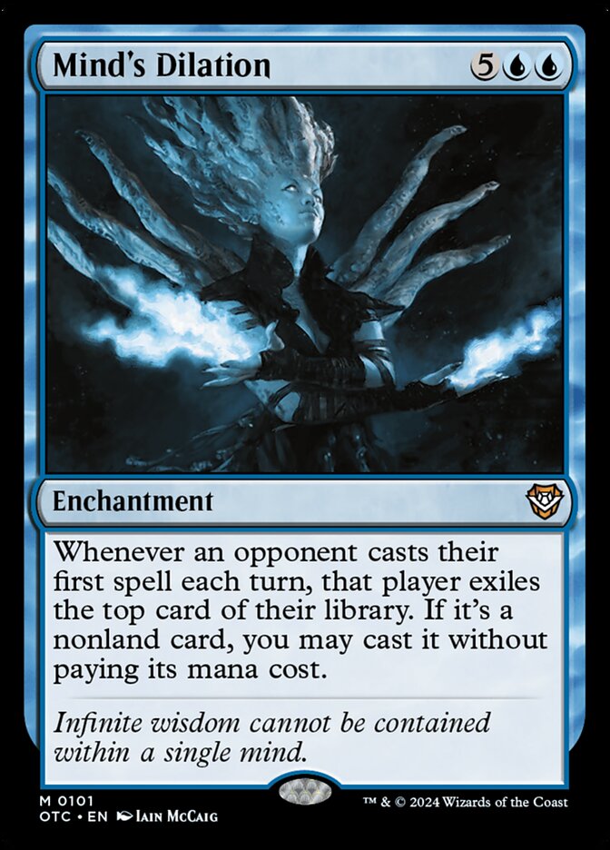 Dilatação da Mente / Mind's Dilation - Magic: The Gathering - MoxLand