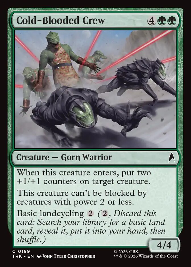 Cold-Blooded Crew - Magic: The Gathering - MoxLand