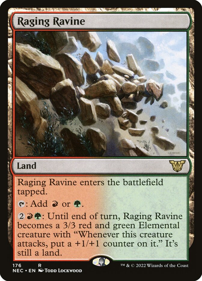 Ravina Enfurecida / Raging Ravine - Magic: The Gathering - MoxLand