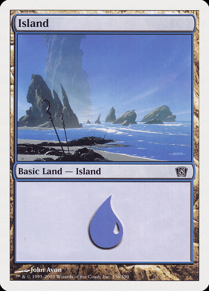 Ilha / Island - Magic: The Gathering - MoxLand