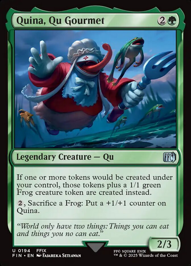 Quina, Gourmet dos Quê / Quina, Qu Gourmet - Magic: The Gathering - MoxLand