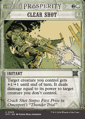 Tiro Certeiro / Clear Shot - Magic: The Gathering - MoxLand