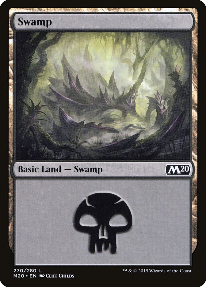 Pântano / Swamp - Magic: The Gathering - MoxLand