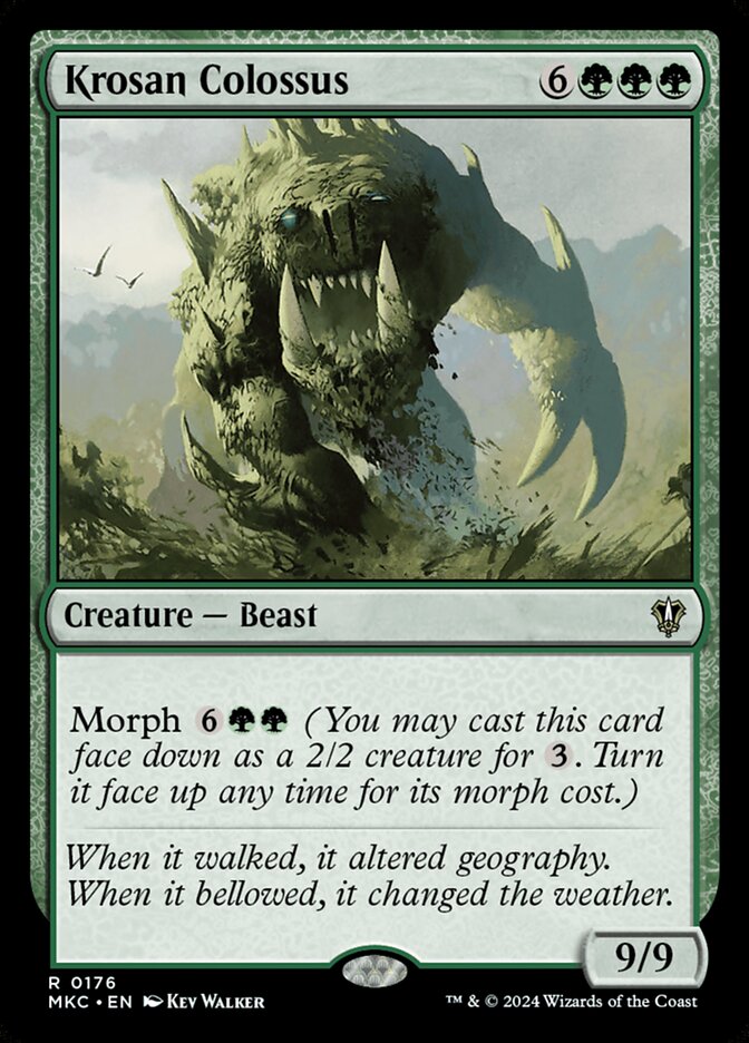 Colosso Krosano / Krosan Colossus - Magic: The Gathering - MoxLand